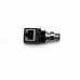 M12-D4-RJ45-90R   M12 4芯D型公頭轉RJ45母座90度旋轉轉接頭 M12轉RJ45連接器 D型編碼 4芯D型母頭 M12D型4芯網線轉接頭交換器 